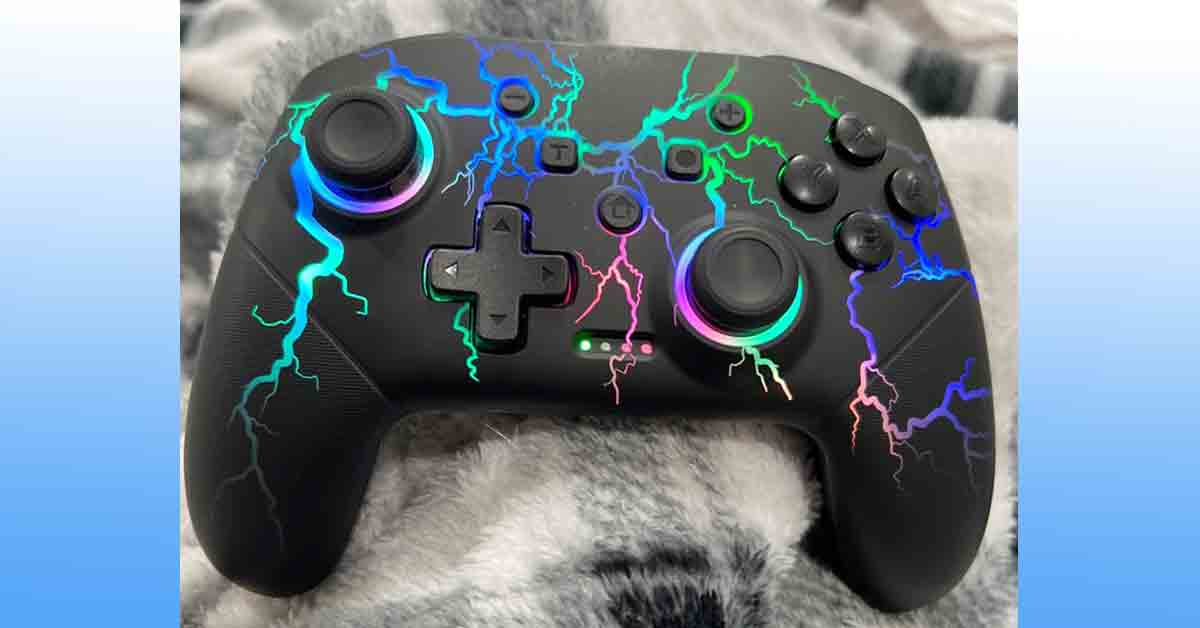 Tired of clunky controls, dead batteries mid-battle, or one controller for every device? Say hello to the Switch Pro Controller VOYEE – a game-changer built to dominate every platform. Whether you’re slaying monsters on Switch, streaming PC games, or grinding mobile titles, this wireless powerhouse delivers seamless performance with one-key pairing across Switch, iOS, Android, and Windows. Dive into immersive gameplay with RGB lightning bolts that pulse, breathe, or strobe in 9 colors – perfect for setting the mood. Crush competition using programmable M1/M2 buttons and 3-speed turbo (up to 20 clicks/sec!), while the 6-axis gyro and 4-level vibration make every move feel real.